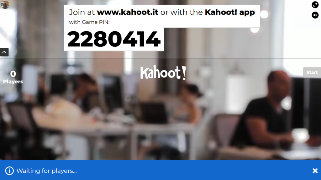 Kahoot-Inicio